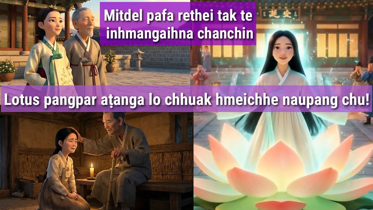 Fanu fel tak a pa hmangaih em em tu shim cheoung-in a pa tan a nunna a hlan!!(korean thawnthu)