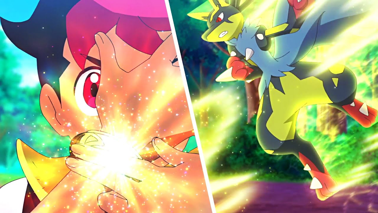 Roy's Shiny Mega Lucario & More - Pokemon Horizons AMV
