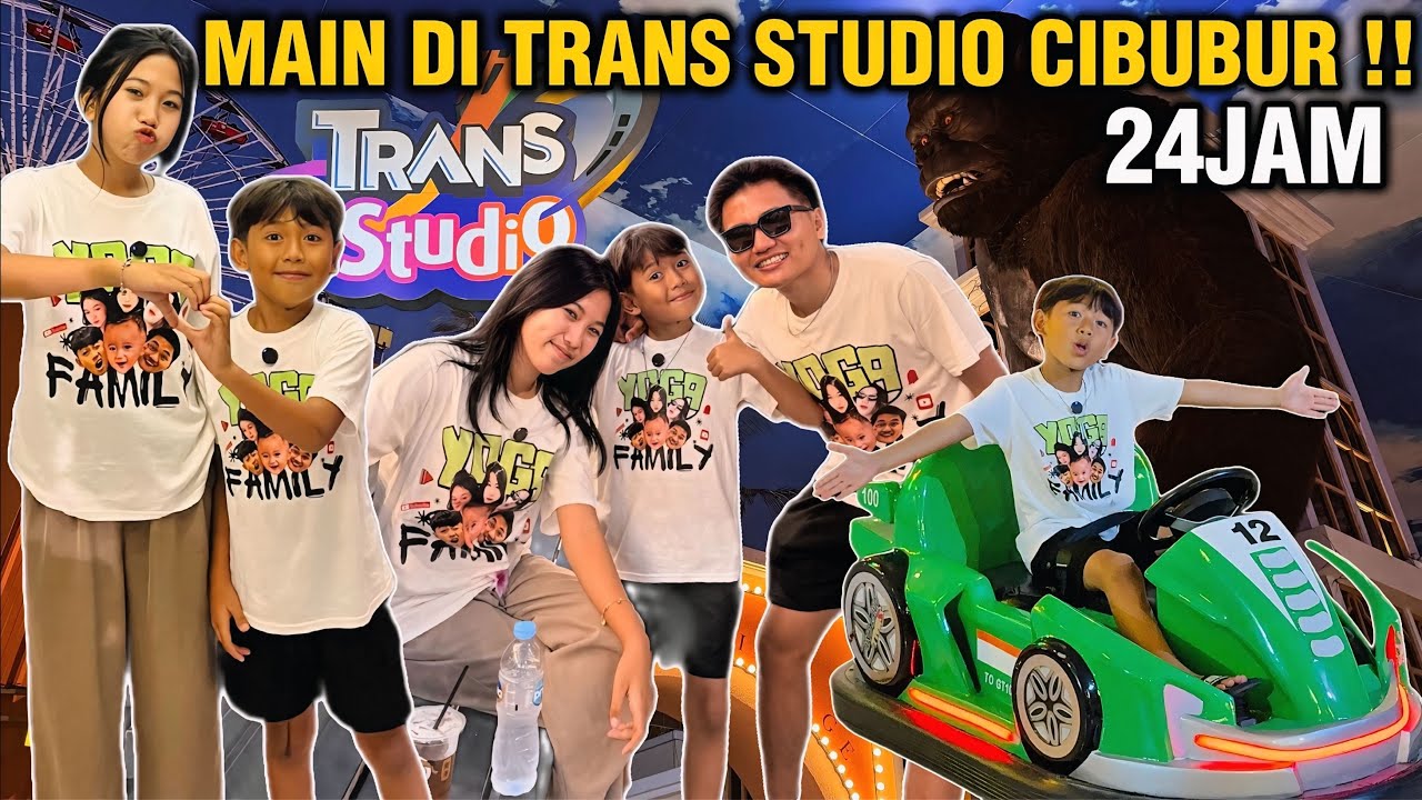 VLOG MAIN DI TRANS STUDIO CIBUBUR !! Yogafamilly