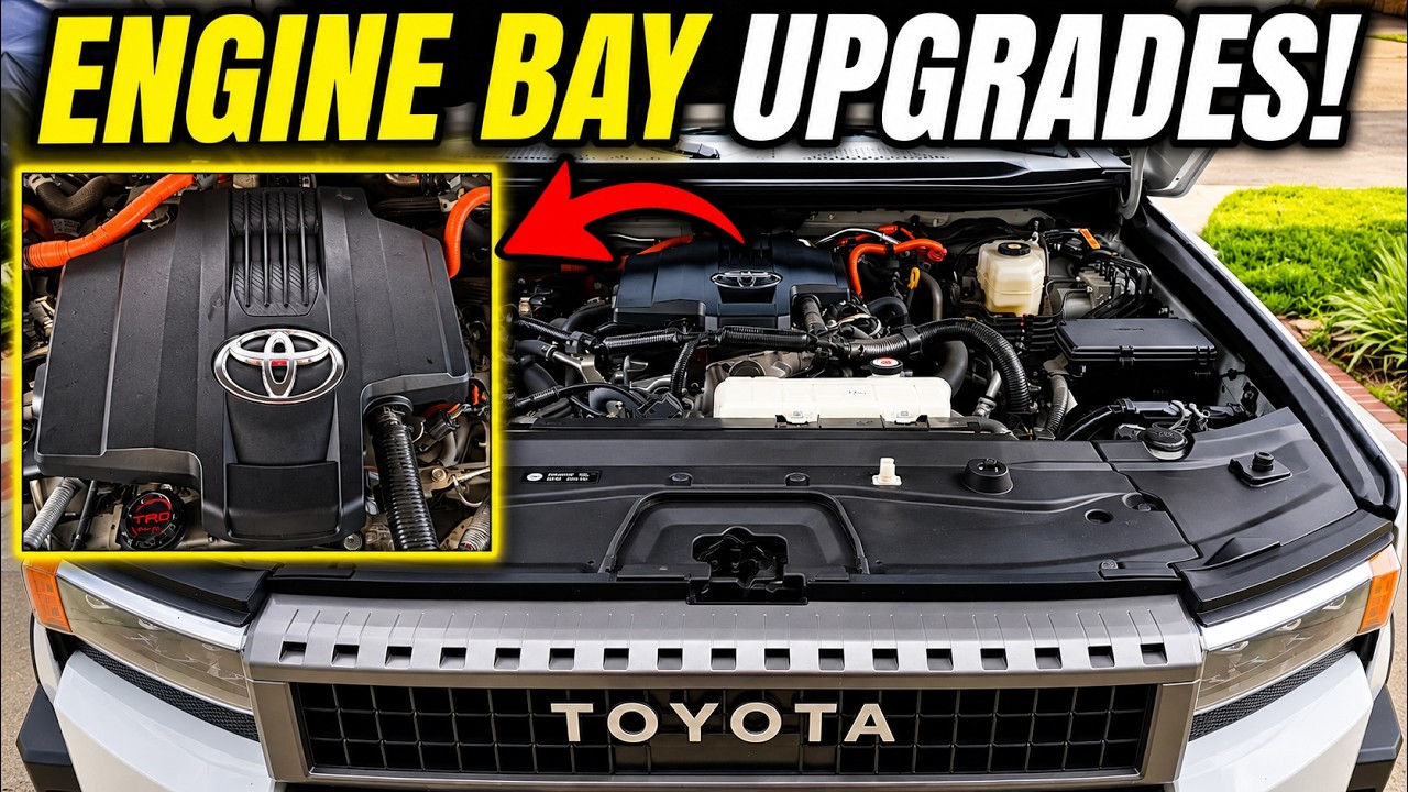Косметические доработки Toyota Land Cruiser 2025 года, которые должны были быть установлены на за...