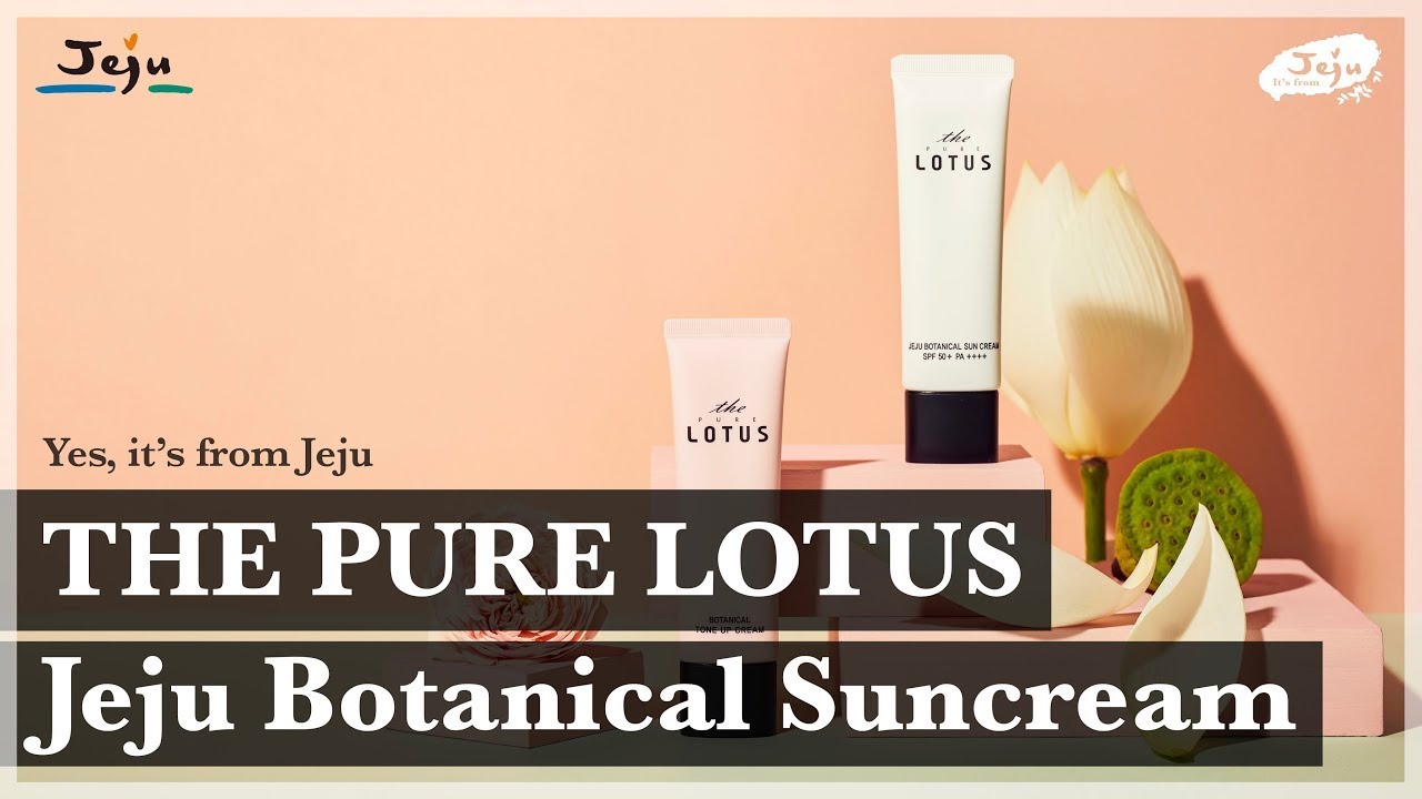 THE PURE LOTUS l Jeju Botanical Suncream