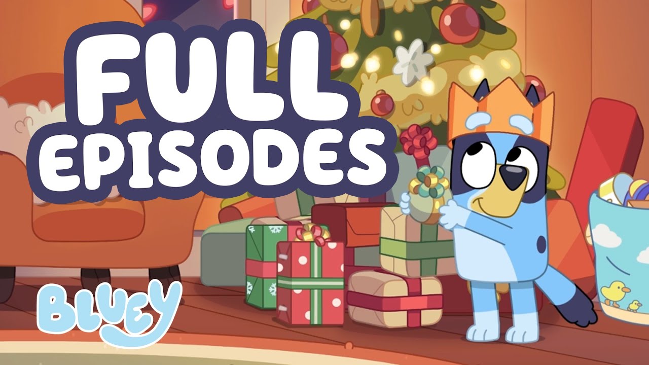 Bluey's Xmas Storybook 📖 🎅 | Best FULL EPISODES for a Family Christmas 🎄 | Bluey