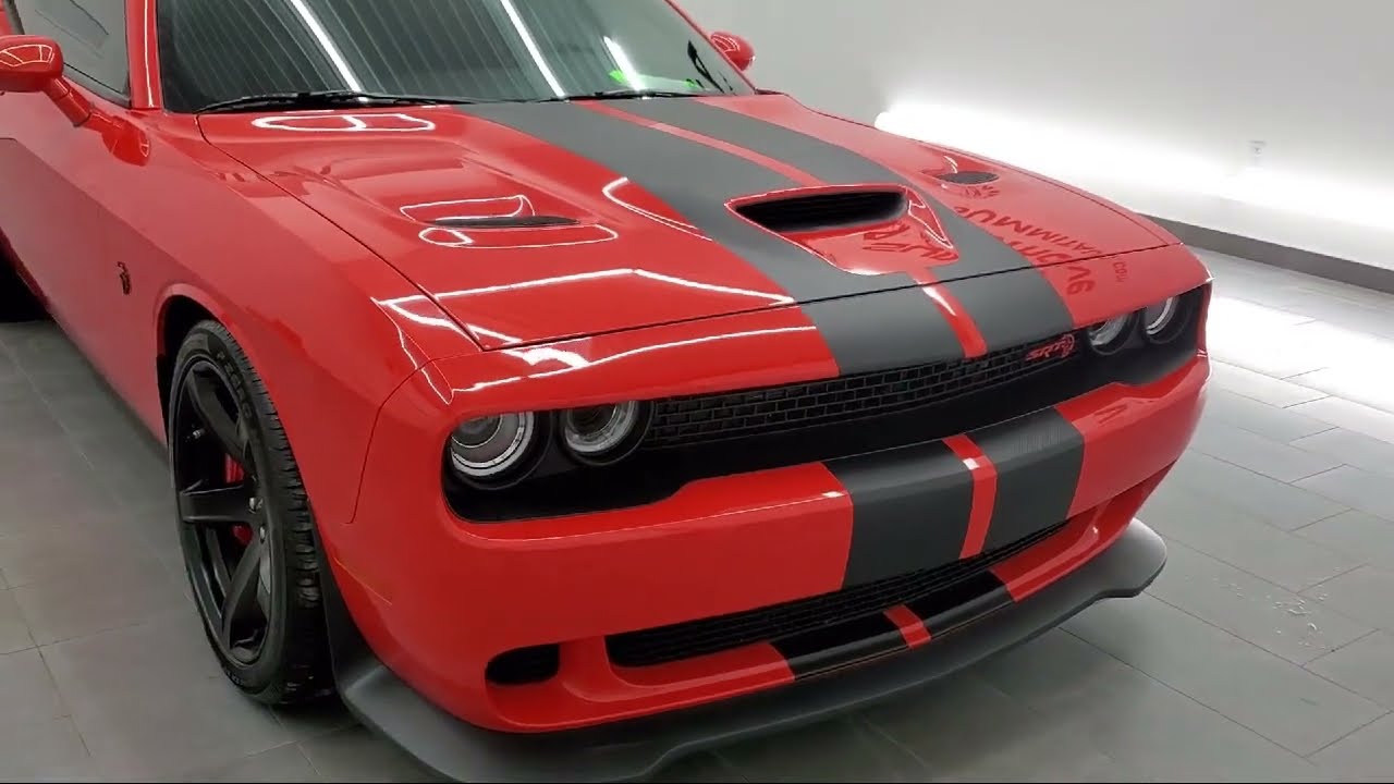 2017 Dodge Challenger SRT Hellcat Go Mango Used. walk around for sale in Fond Du Lac, Wisconsin,