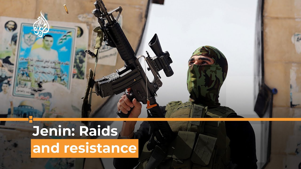 Raids and resistance in Palestinian town of Jenin I Al Jazeera Newsfeed