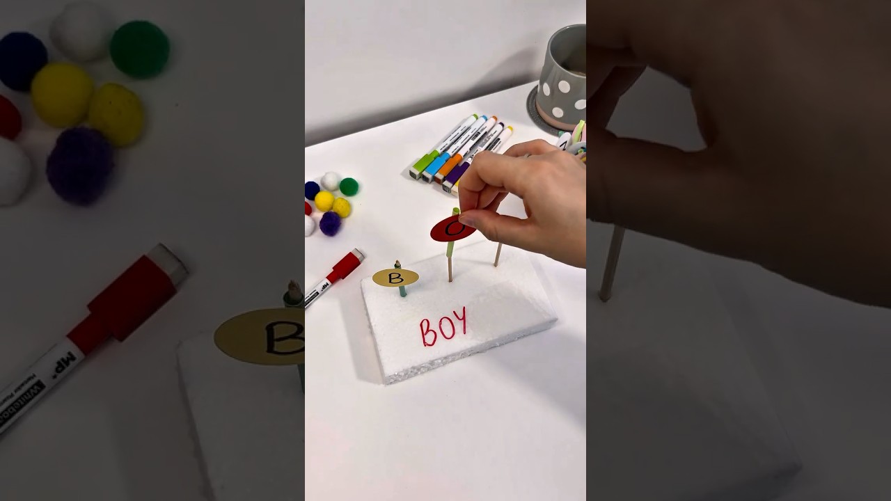Fun DIY Spelling Game for Kids | Early Literacy / Reading Activity