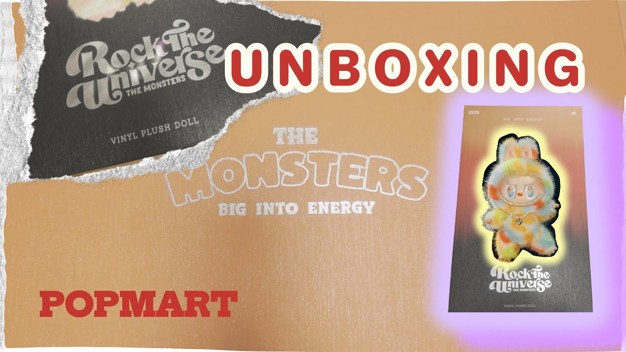 MY 1ST POP MART The Monsters Rock the Universe 🌌| Labubu BlindBox