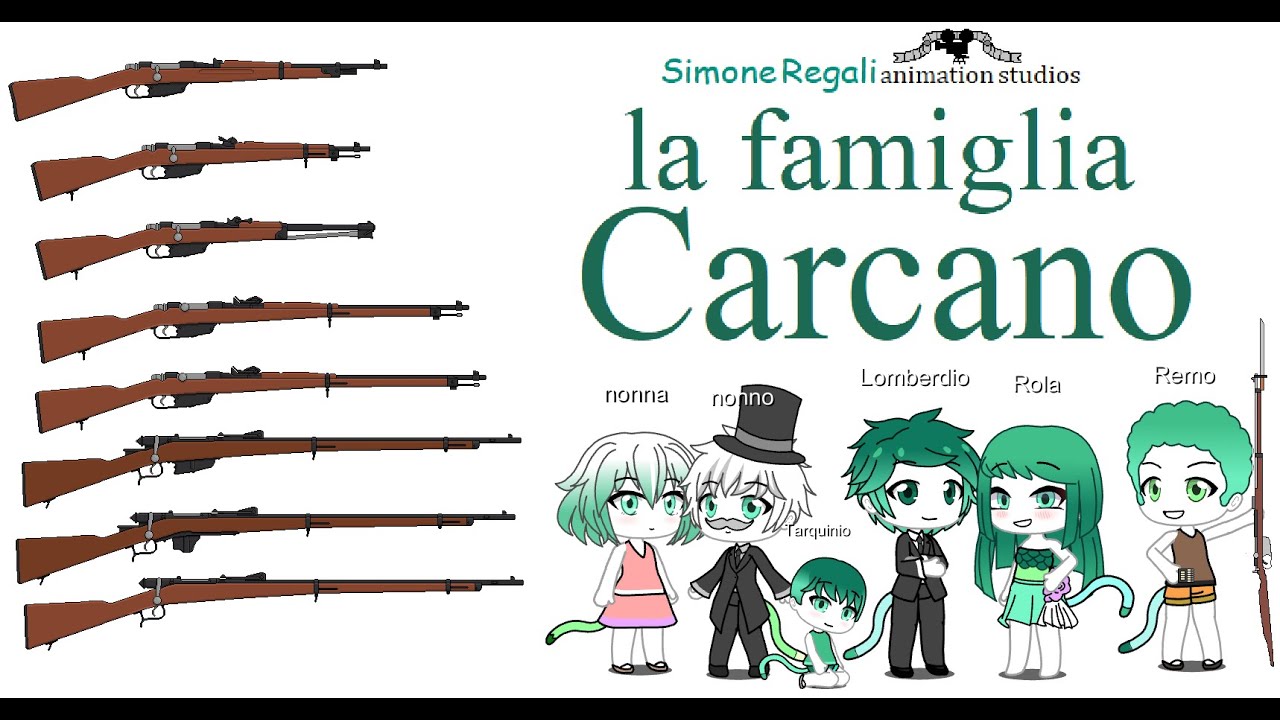 La famiglia Carcano e le caratteristiche di queste armi e della loro evoluzione