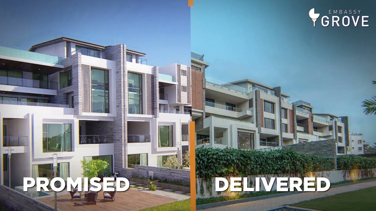 Embassy Group : Promised VS Delivered │ Created by airdronauts