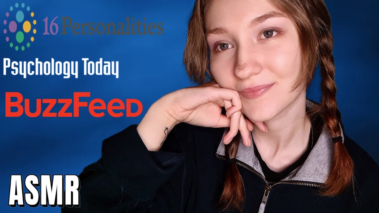 🤔ASMR Taking personality tests to find out my true nature (whispered) 