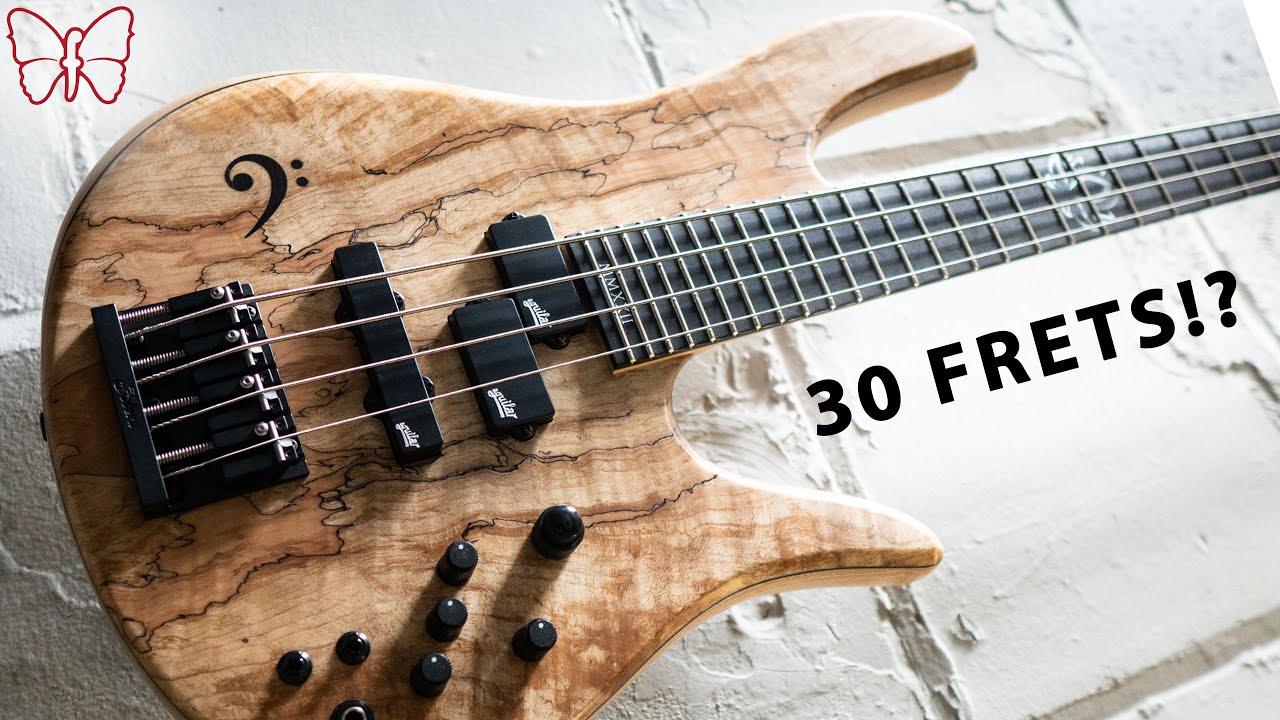 30 FRETS Custom Fodera Bass 👀🦋