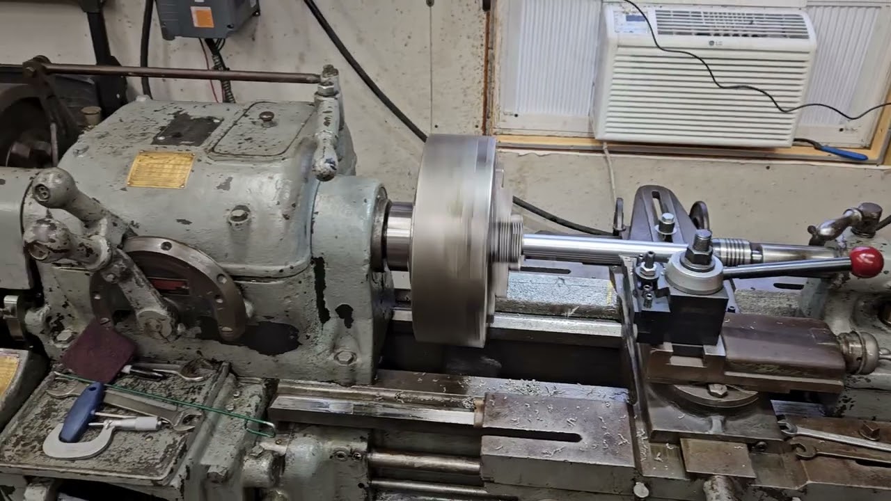 Carroll Jamieson 16x40 lathe test bar