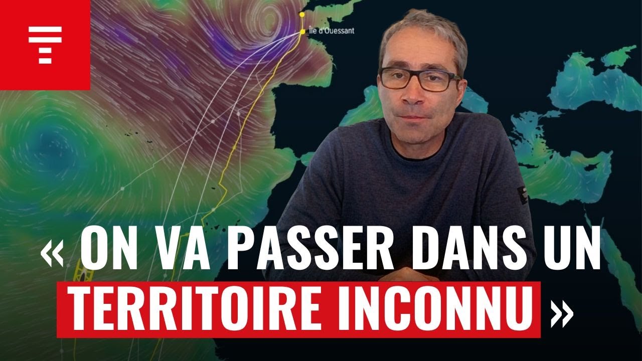 Pour Sodebo Ultim 3, « La tempête, c'est la plus forte du tour du monde » sur le trophée Jules Verne