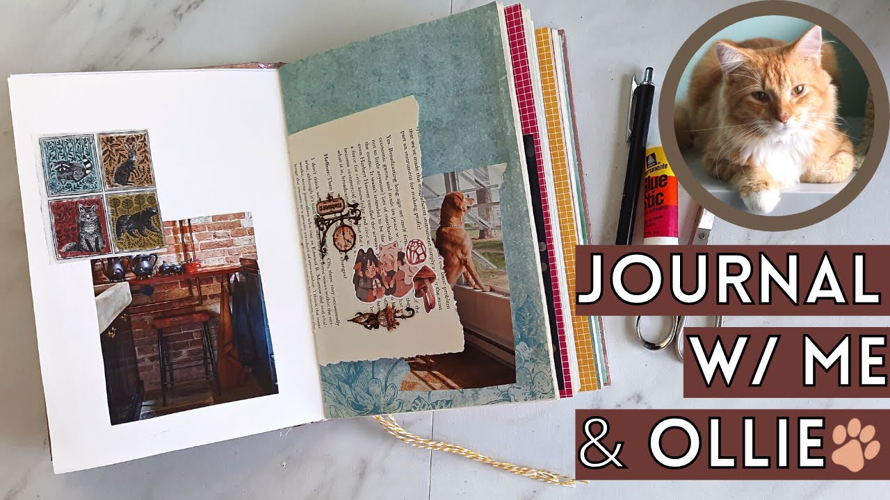Journal With Me (And Ollie) | Journaling My Stress Away