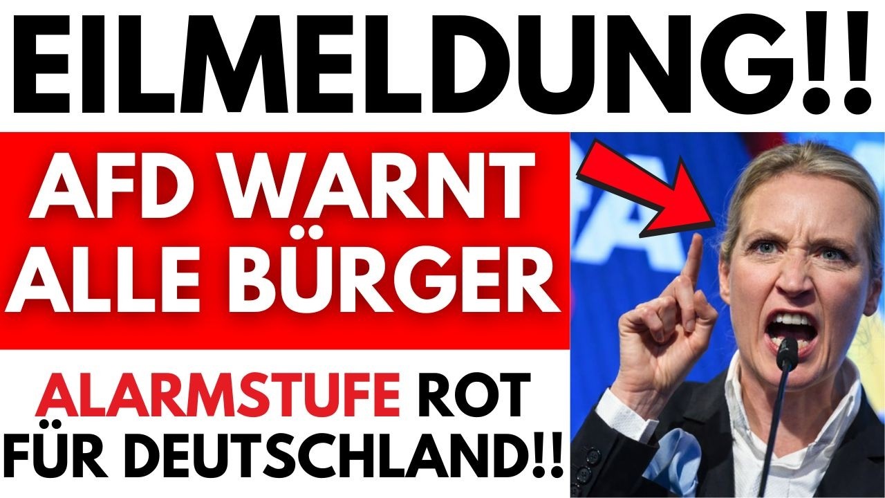 🚨 ACHTUNG AFD WARNT ALLE BÜRGER– BRD VOR DEM KOLLAPS⚠️🔥