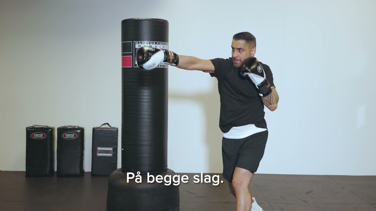 Boksing - Rette slag på boksesekk