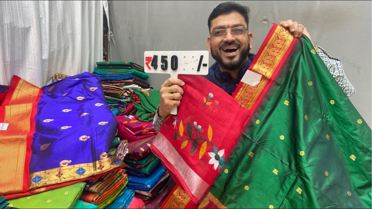 live fancy saree Collection | Bridal Sarees  live | Kasturi Paithani live