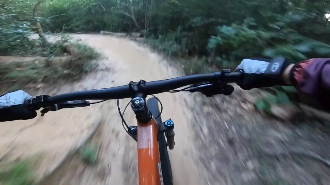 FIRST TIME RIDING GREEN TRAILS @ MEMORIAL PARK MTB | HOUSTON TX