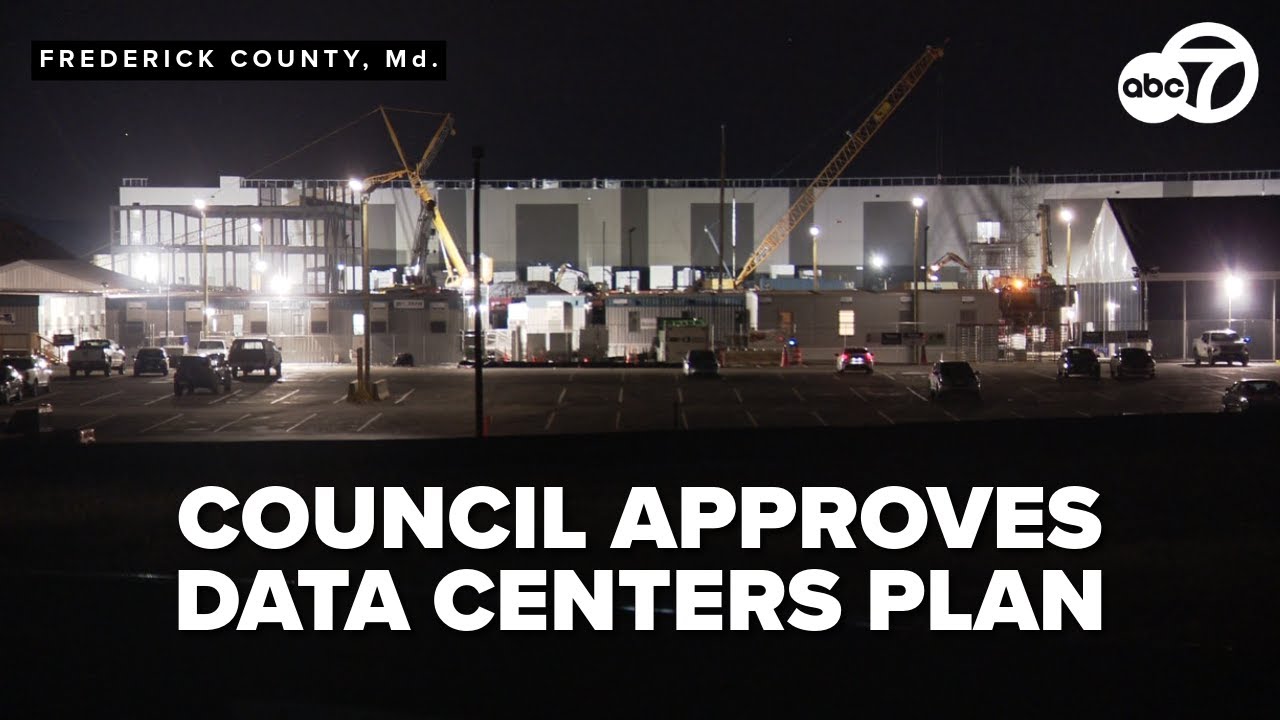 Frederick County Council approves plan that paves the way for more data centers