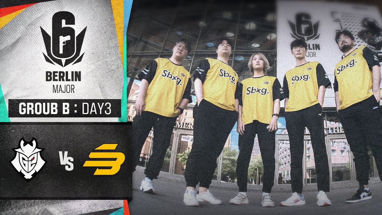 고생하셨습니다 SBXG - G2 vs SBXG 하이라이트 | SIX BERLIN MAJOR 2022