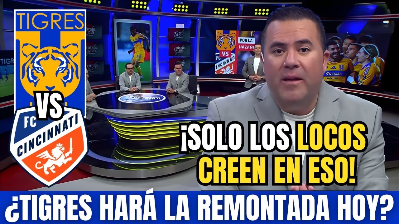 🚨🔥¡TIGRES VS CINCINNATI! ¡TIGRES NECESITA UNA REMONTADA HISTÓRICA! ¡ALDO ATACA A TIGRES!