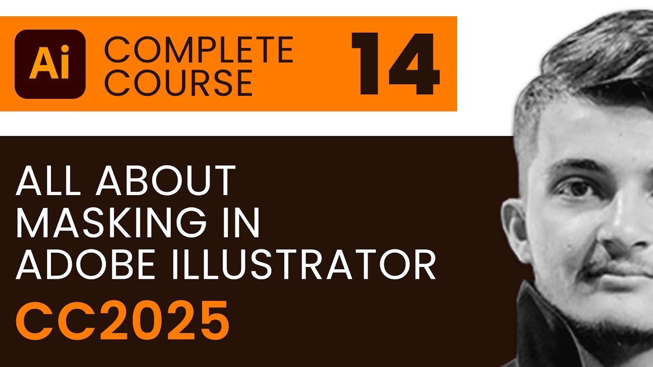Master Class of Masking in Adobe Illustrator in Urdu / हिन्दी
