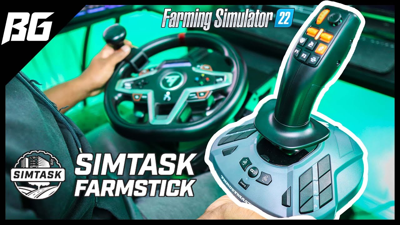 Новая ЛУЧШАЯ настройка джойстика и руля для Farming Simulator? #farmingsimulator