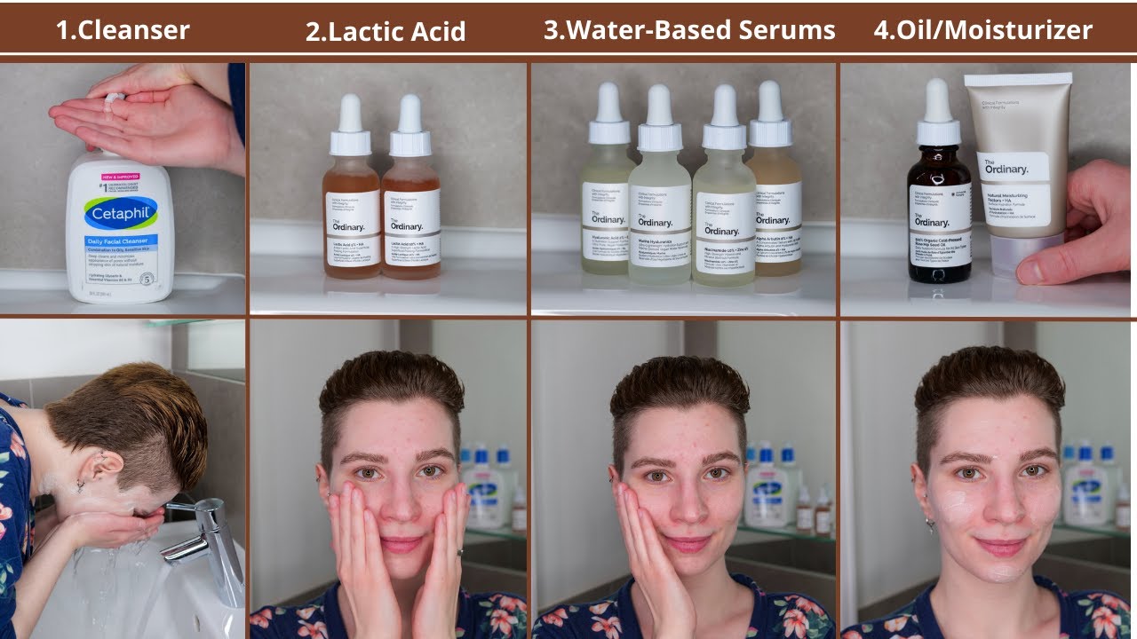 How to use The Ordinary Lactic Acid 5% or 10% + HA