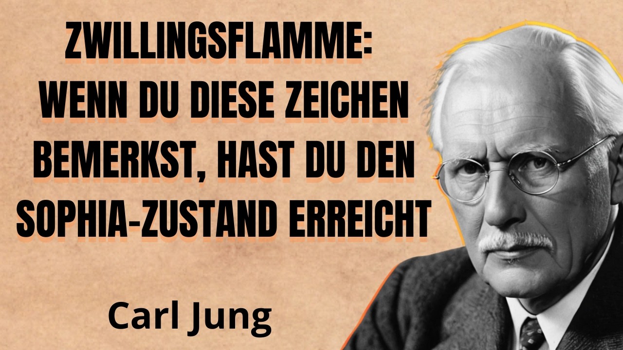 Zwillingsflamme: Die 8 Zeichen, dass du den Sophia Zustand erreicht hast | Carl Jung