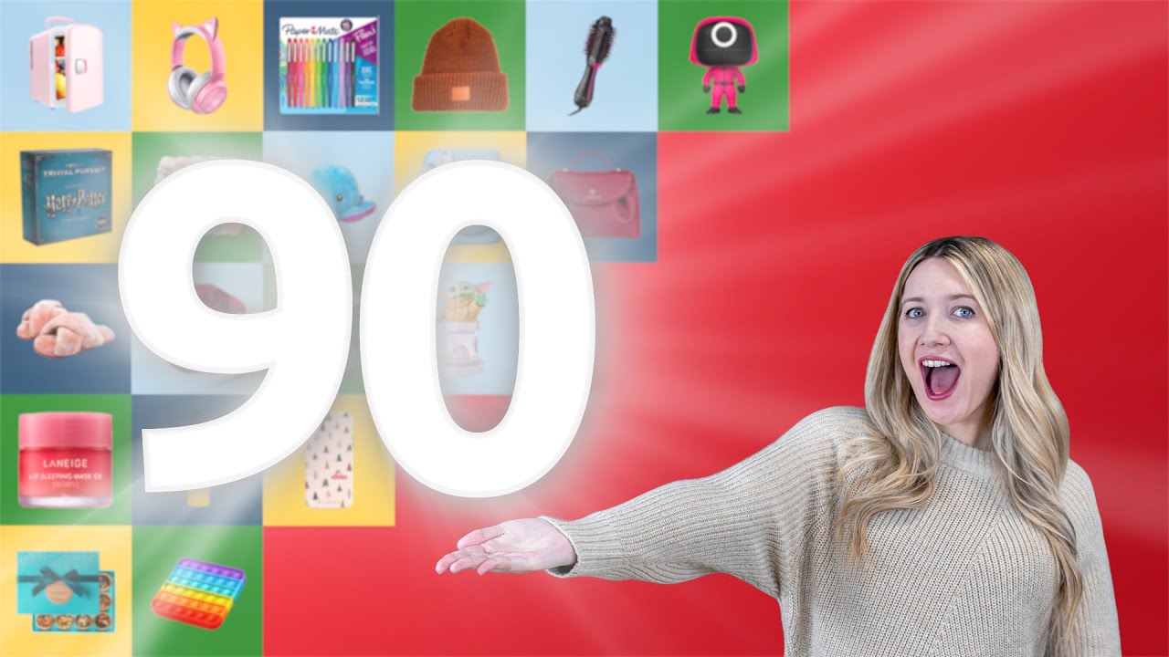 90 idées cadeaux de Noël pour TOUS les budgets ! | de 10$ à 100$ et plus
