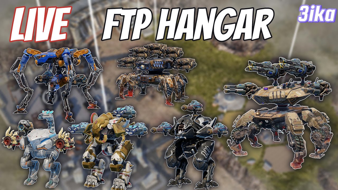 Devourer; Pursuer; Ravana; Scorpion; Dux; Ravager | FTP Hangar | GamePlay | War Robots