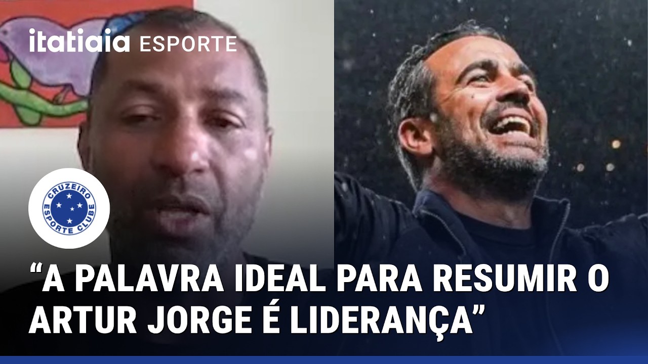 EX-CRUZEIRO RELEMBRA DUPLA COM ARTHUR JORGE E EXALTA PERFIL DE LÍDER DO TÉCNICO PORTUGUÊS