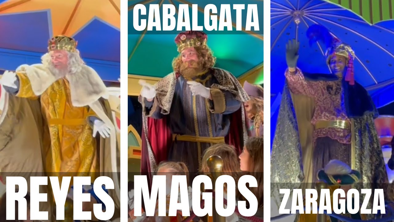 Cabalgata de REYES MAGOS en ZARAGOZA | 2024