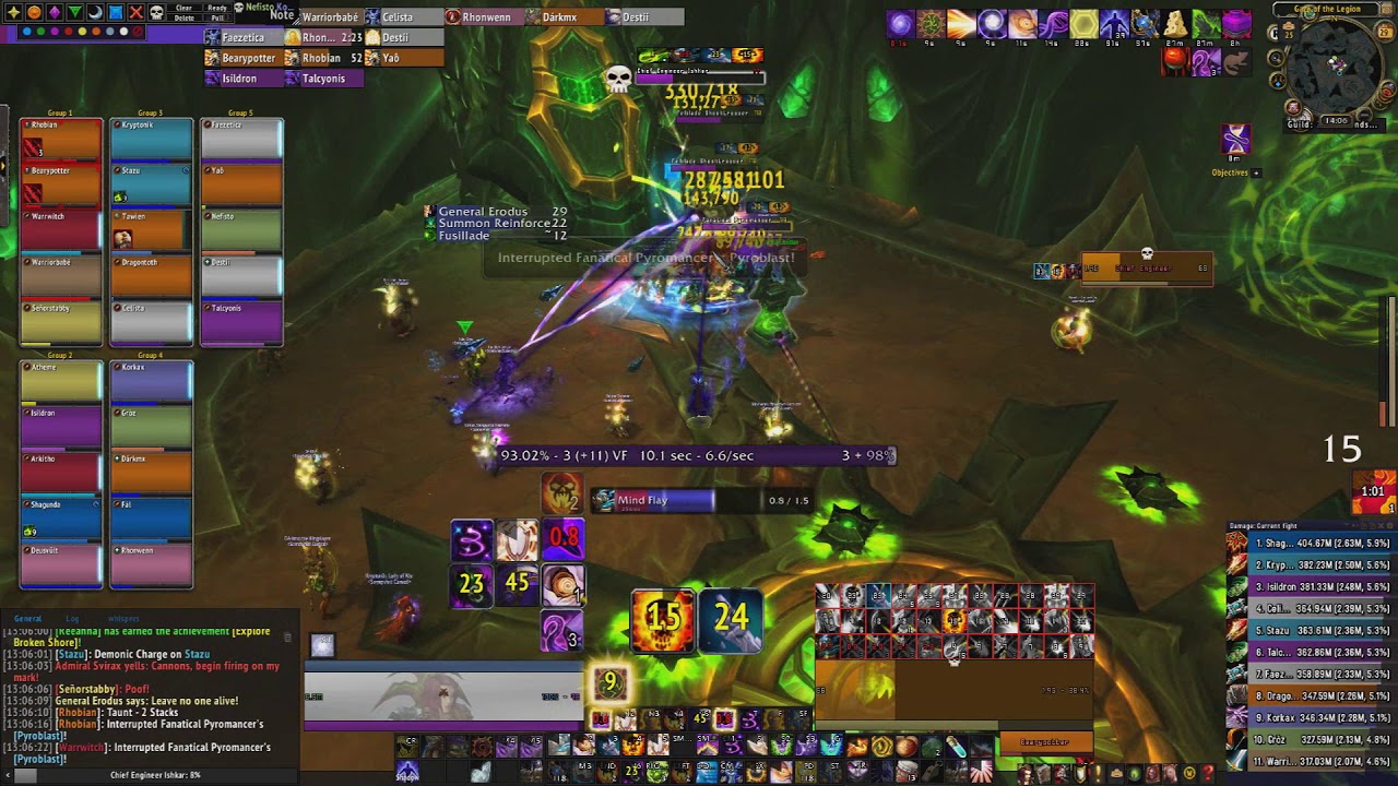 Antoran High Command Normal - Shadow Priest PoV
