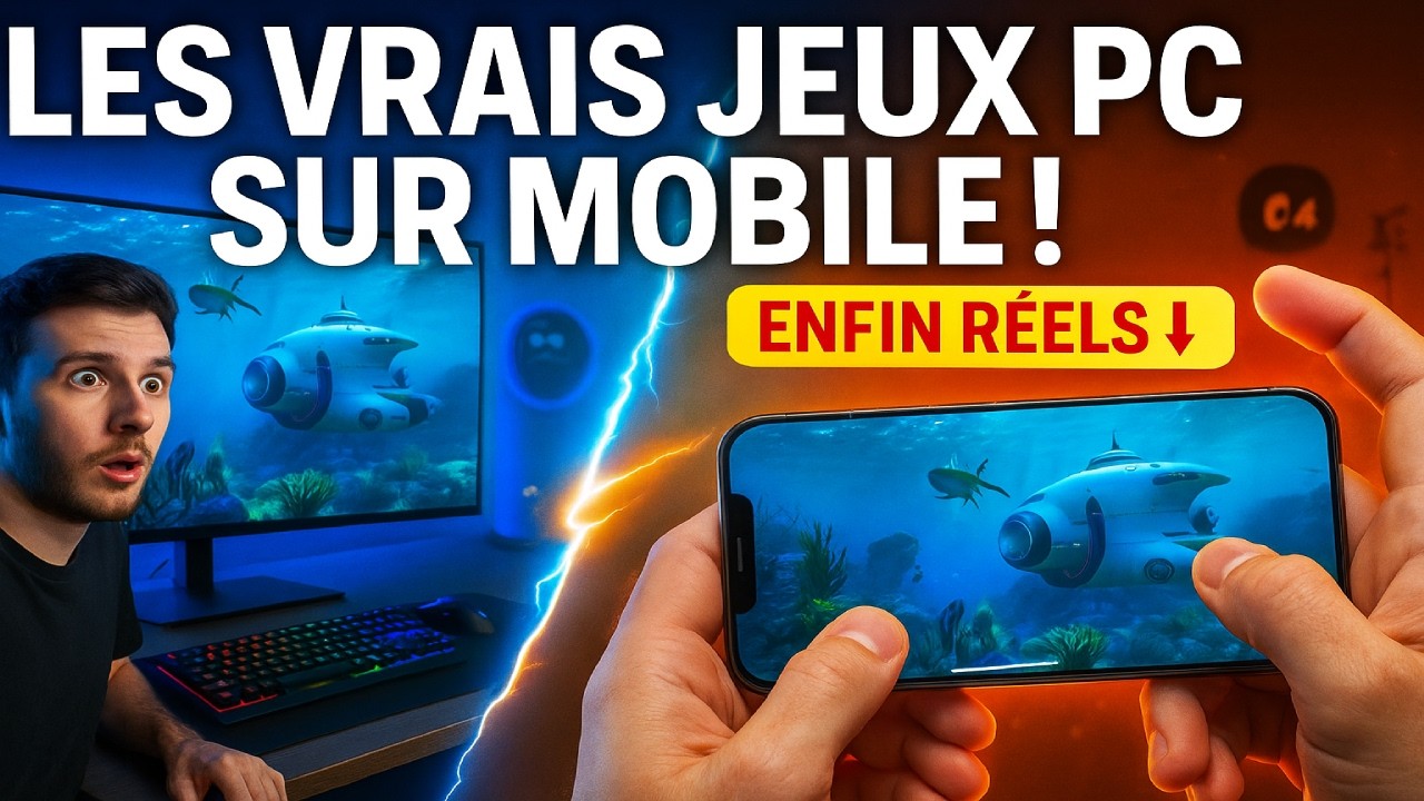 Les VRAIS JEUX PC sur Mobile en 2026 ! (Ports, Mythes et Expériences Réelles)