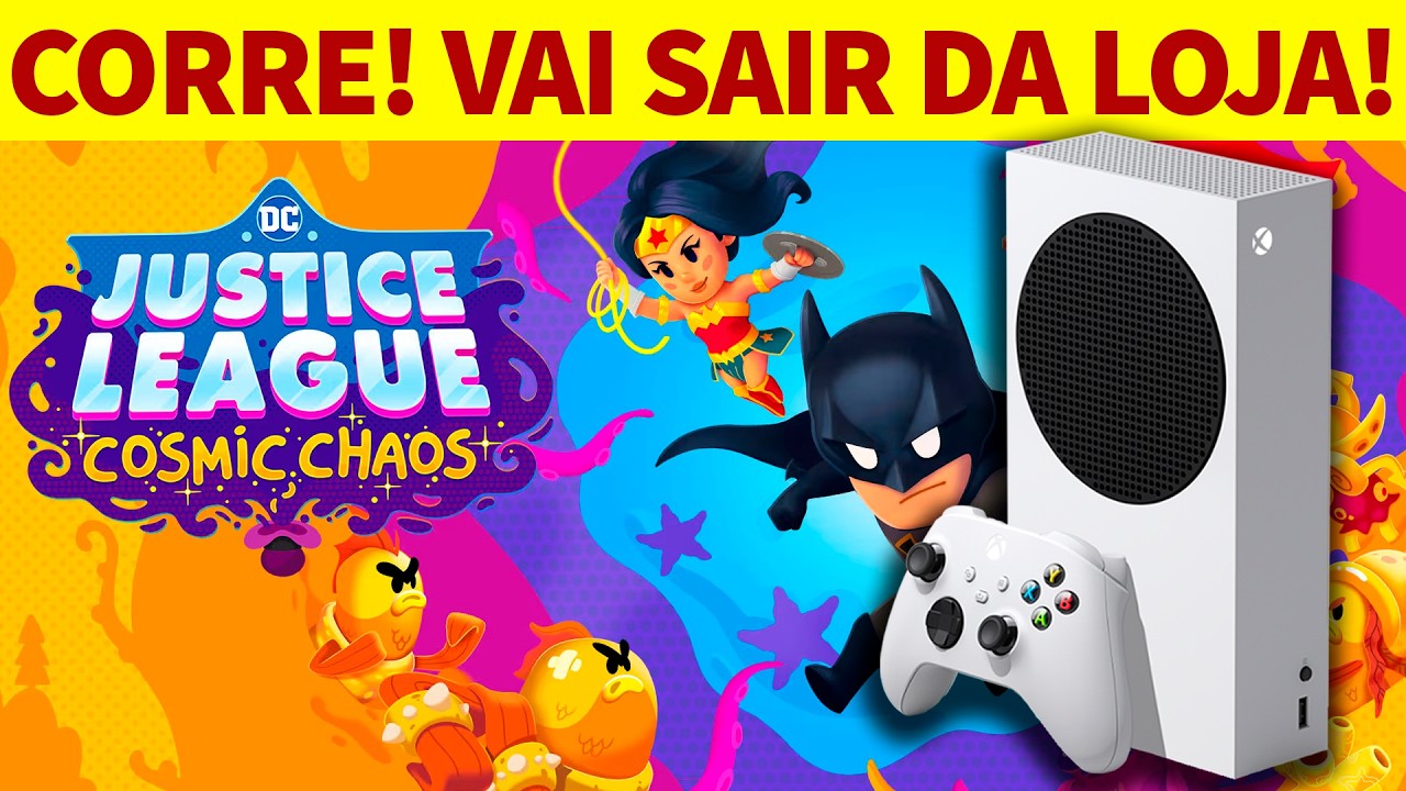 VAI SAIR DA LOJA! ULTIMO DIA em PROMOÇÃO! -  DC Liga da Justiça: Caos Cósmico [DUBLADO PT-BR]