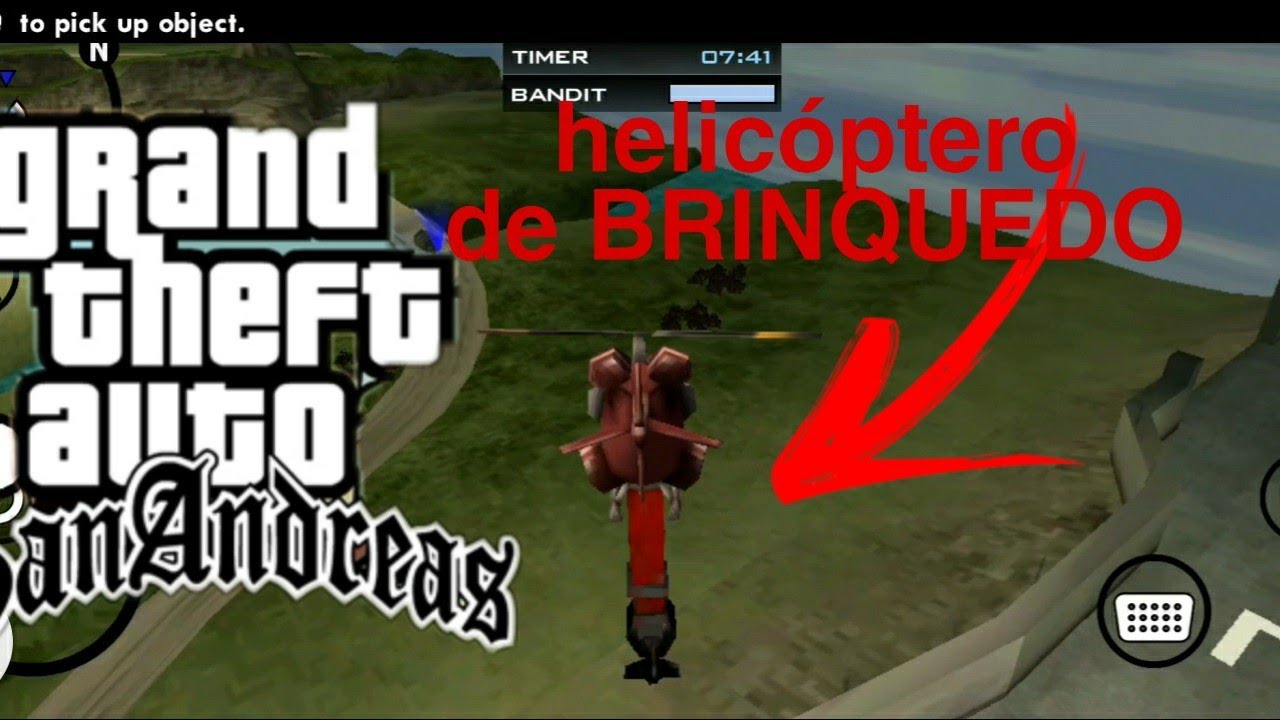 Gta SaAndreas: MISSÃO DO HELICÓPTERO DE BRINQUEDO...