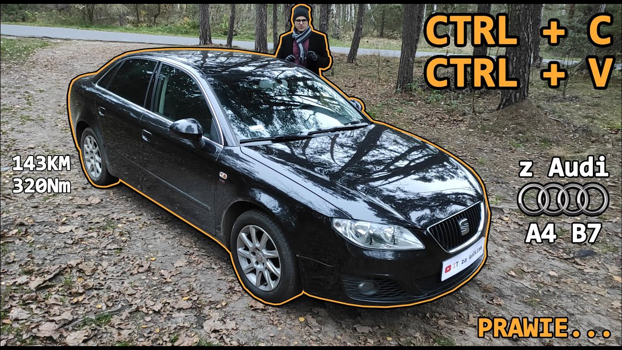 Seat Exeo 2.0 TDI 16V CR 143KM 2010 | Kopiuj wklej z Audi A4 B7 📝