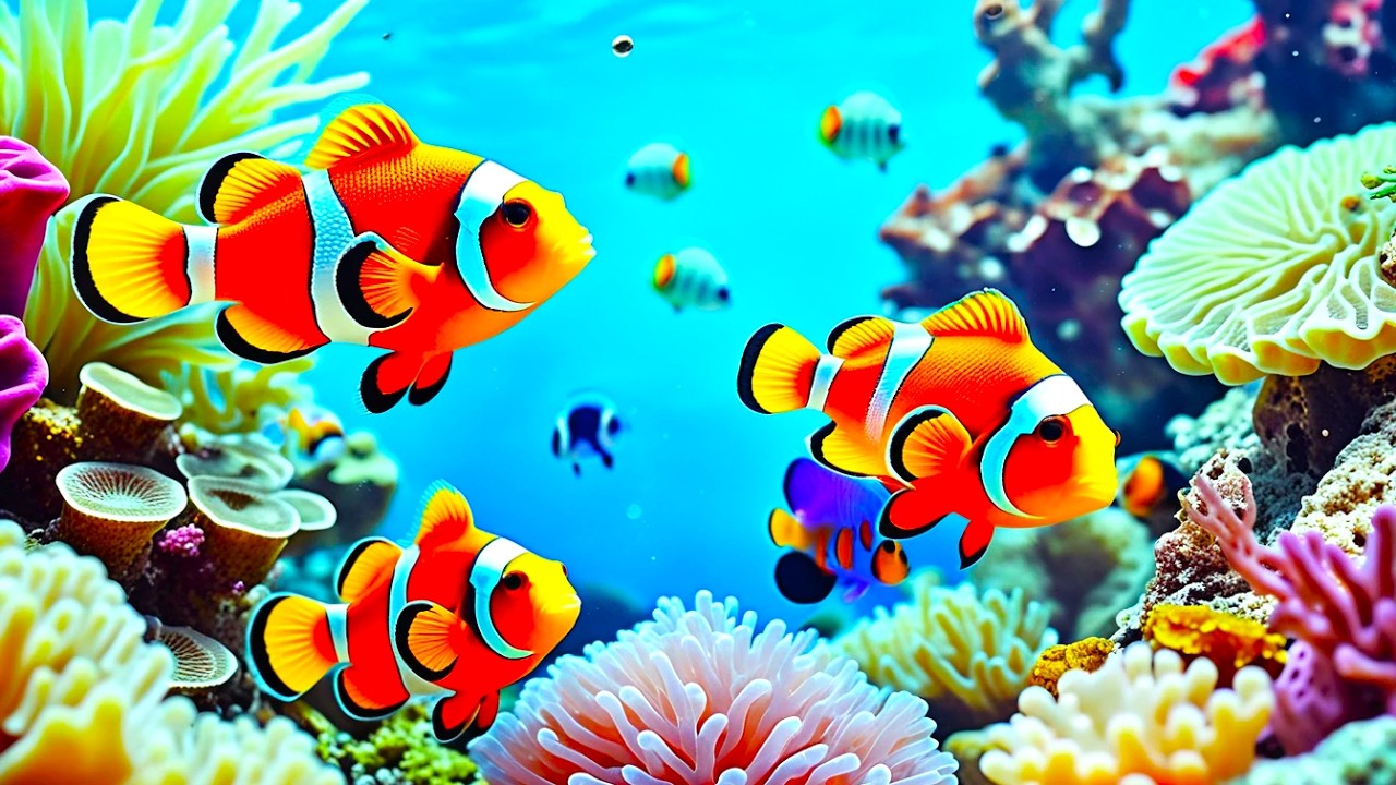 The Best 4K Aquarium - Explore the Stunning World of Sea Jellyfish and Beautiful Coral Reef Fish. #8