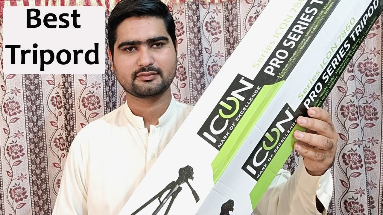 Icon Pro Series Tripod 7860 Unboxing and Review | Best and Budget Tripod