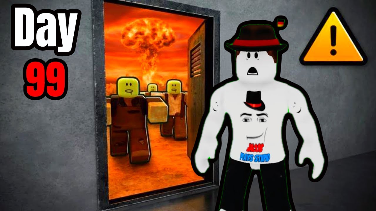 Я построил САМЫЙ ПРОЧНЫЙ бункер, чтобы выжить после ЯДЕРНОЙ БОМБЫ в Roblox Построй бункер!