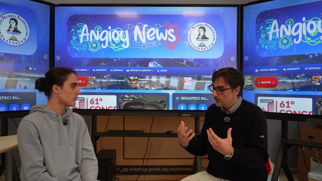 Intervista al Prof. Bruno Tinteri, ITI Angioy Sassari
