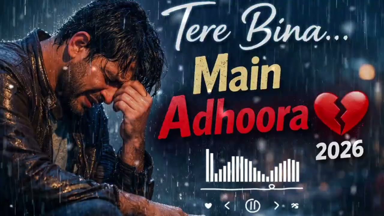 Tere Bina Main Adhoora 💔 | Heart Touching Hindi Song 2026 | Sad Romantic Song | Bewafai Song