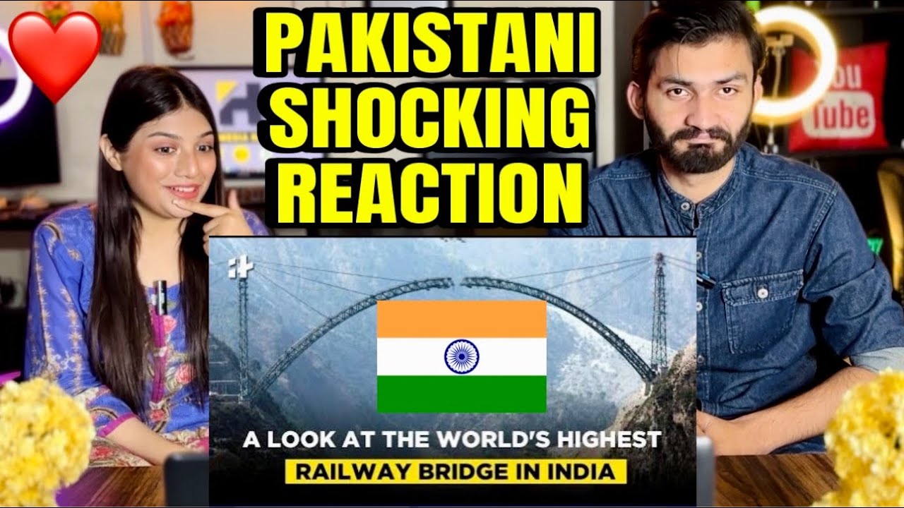Pakistani Reaction on Chenab Bridge - World’s Highest Bridge | It Happens Only In INDIA 🇮🇳
