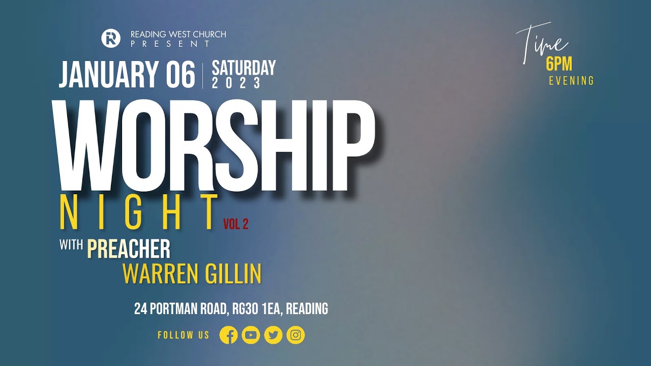 Worship Night @Reading West SDA Church - 06.01.24