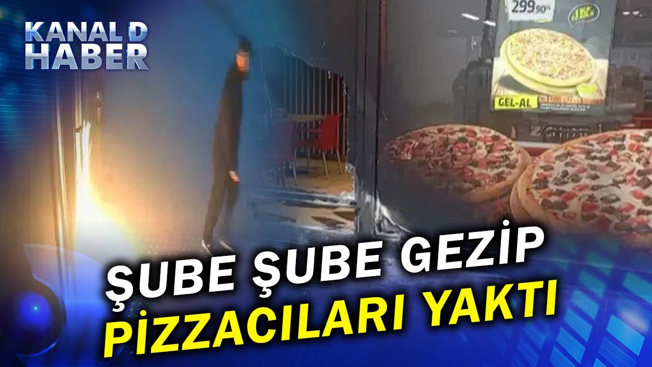 İntikam Planı Yaptı! Eski Patronuna Kızıp, Pizza Şubelerini Benzin Döküp Yaktı