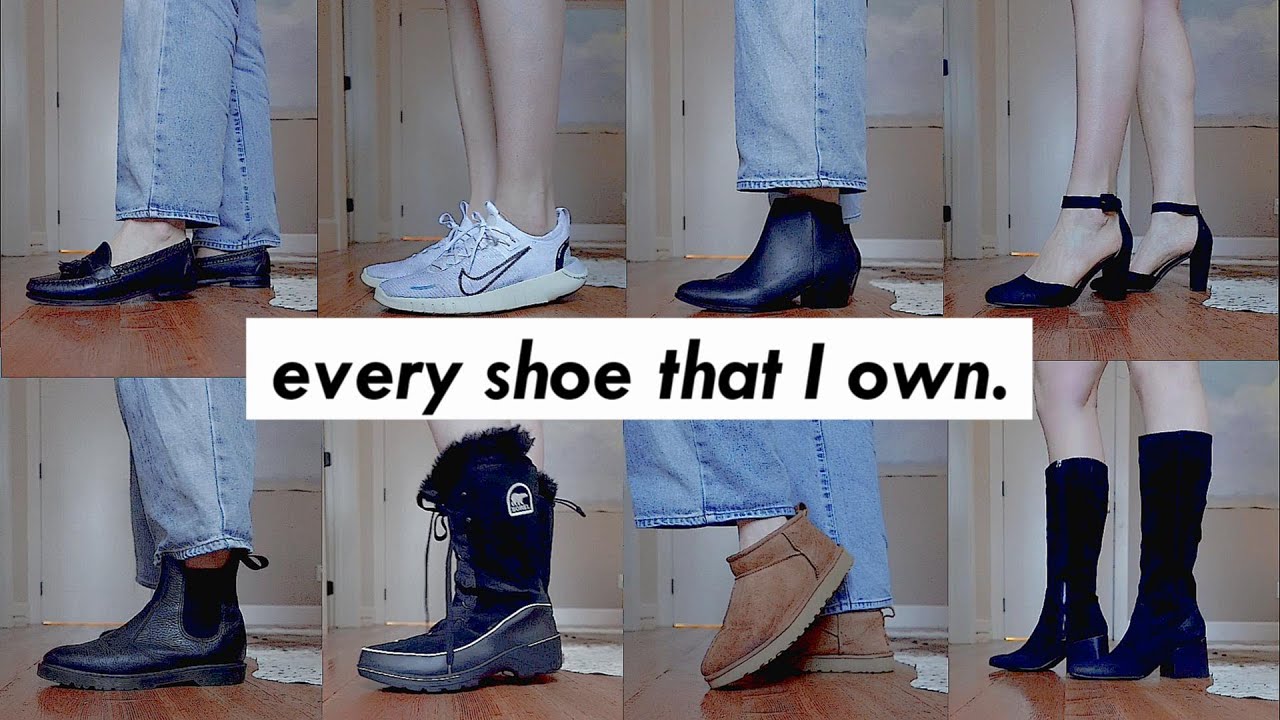 Minimalist Shoe Collection 👢 Most ↔️ Least Worn