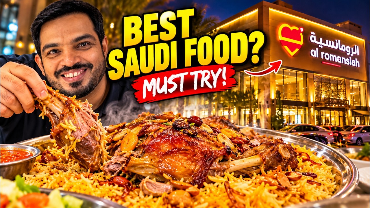 Al Romansiah Restaurant Makkah | Trying Arabic Food | Makkah City Tour | Trending Umrah Vlog 06