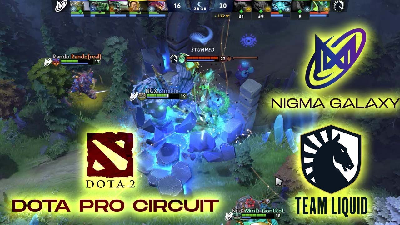 Liquid VS Nigma Galaxy Dota Pro Circuit
