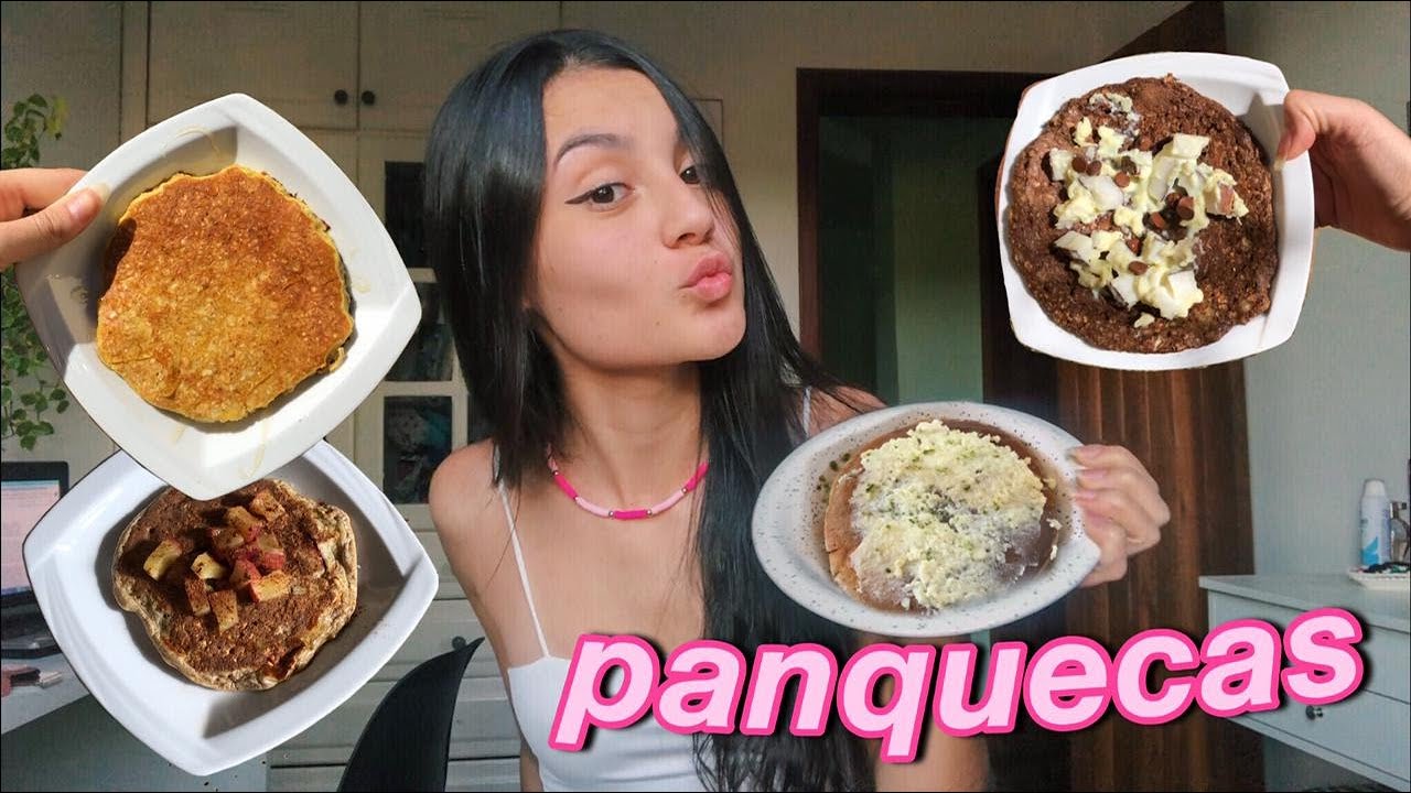 receitas de panquecas saudáveis | maçã, prestígio, banana e limão