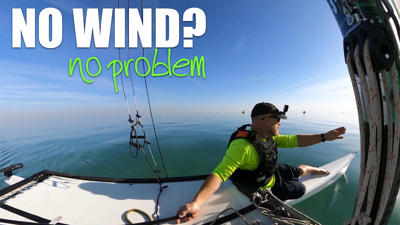 How to Sail a Catamaran with No Wind